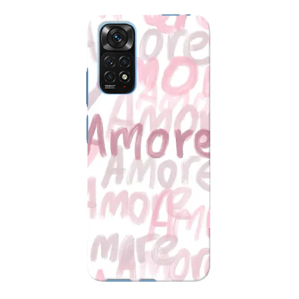 Чохол з принтом «Аморе любов» для Xiaomi Redmi Note 11E Pro