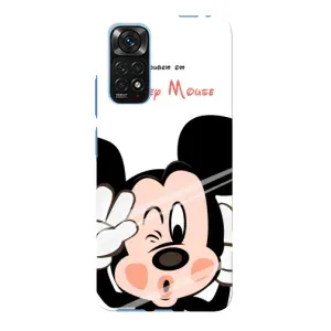 Міккі Маус чохол для Xiaomi Redmi Note 11E Pro (AlphaPrint - Мультяшні) (Маус Міккі)