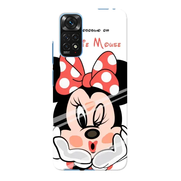 Чохол з принтом «Маус Мінні» для Xiaomi Redmi Note 11E Pro