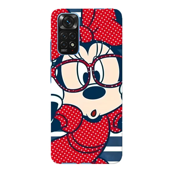 Чохол з принтом «Маус в окулярах» для Xiaomi Redmi Note 11E Pro