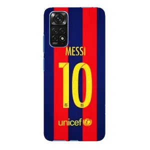 Чохли Мессі для Xiaomi Redmi Note 11E Pro (AlphaPrint) (Messi Barca 10)