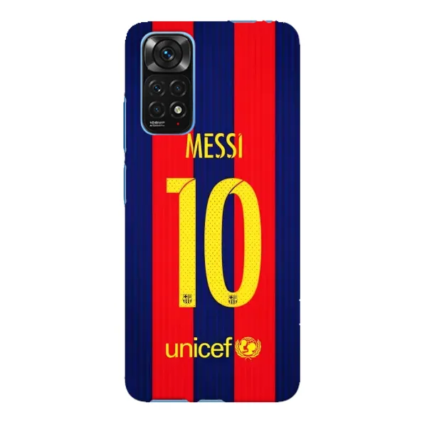 Чохол з принтом «Messi Barca 10» для Xiaomi Redmi Note 11E Pro