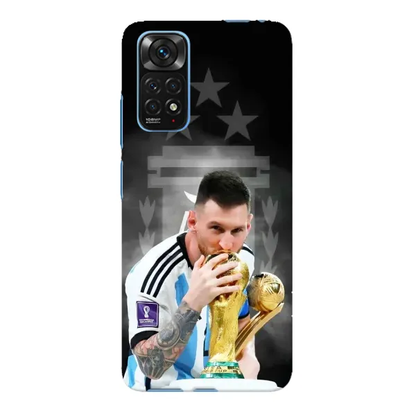 Чохол з принтом «Мессі Чемпіон» для Xiaomi Redmi Note 11E Pro Чохол з принтом «Мессі Чемпіон» для Xiaomi Redmi Note 11E Pro