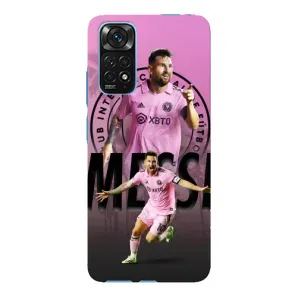 Чохли для Редмі Нот 11Е Про - Лео Мессі Маямі (Messi Miami)