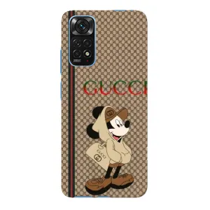 Чехлы ГУЧЧИ для Редми Нот 11Е Про (AlphaPrint) (Mickey GUCCI)