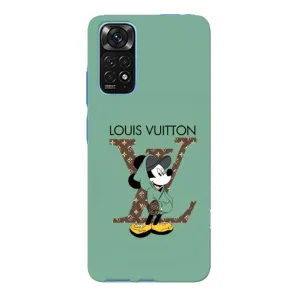 Чохли Луі Вітон для Xiaomi Redmi Note 11E Pro (AlphaPrint - LOUIS VUITTON) (Міккі Маус LV)