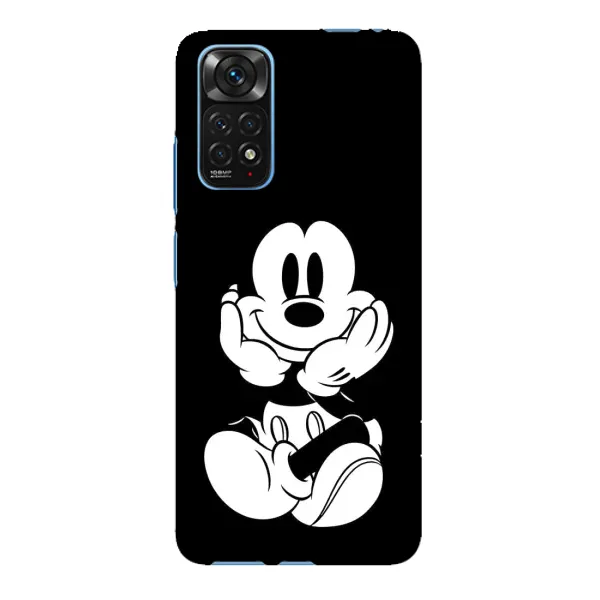 Чохол з принтом «Маус на чорному» для Xiaomi Redmi Note 11E Pro