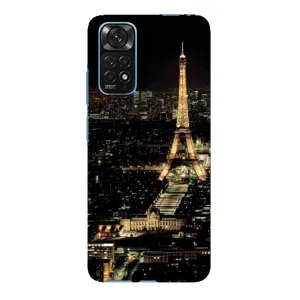 Чохол Ейфелева Вежа Xiaomi Redmi Note 11E Pro - (AlphaPrint) (Нічний Париж)