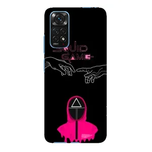 Чохол Гра в кальмара для Xiaomi Redmi Note 11E Pro (Мінімалізм Гра кальмара)