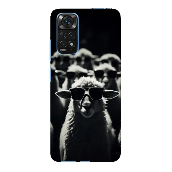 Чехол с принтом «Овечка в очках» для Xiaomi Redmi Note 11E Pro