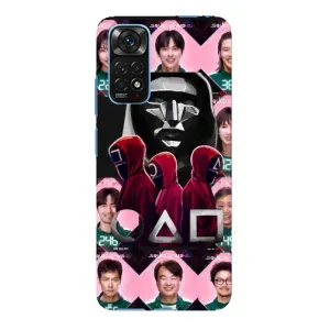 Чохол Гра в кальмара для Xiaomi Redmi Note 11E Pro (Учасники Гра кальмара)