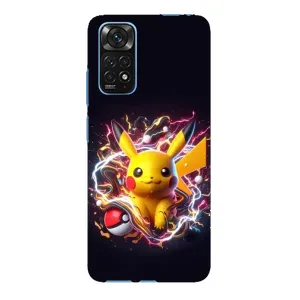 Чохол з принтом «Пікачу з м'ячем» для Xiaomi Redmi Note 11E Pro