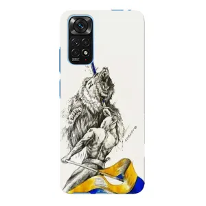 Чехлы Доброго вечора, ми за України для Редми Нот 11Е Про (AlphaPrint) (Победа)