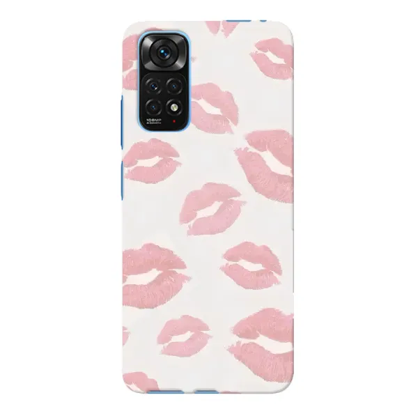 Чохол з принтом «Рожеві губи» для Xiaomi Redmi Note 11E Pro