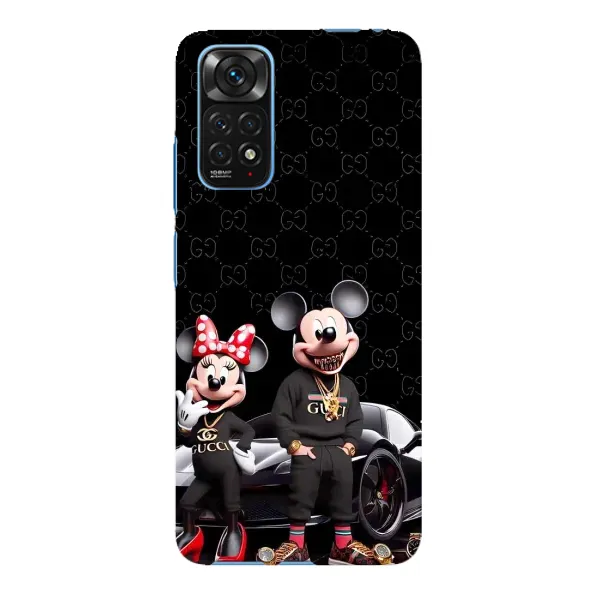 Чохол з принтом «Родина Маусів» для Xiaomi Redmi Note 11E Pro Чохол з принтом «Родина Маусів» для Xiaomi Redmi Note 11E Pro
