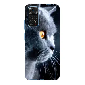 Чехол с принтом «Серый Кот» для Xiaomi Redmi Note 11E Pro