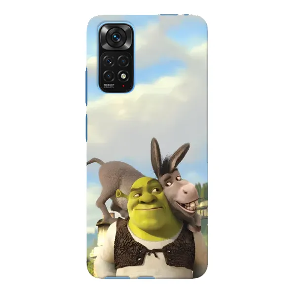 Чохол з принтом «Шрек та Осел» для Xiaomi Redmi Note 11E Pro