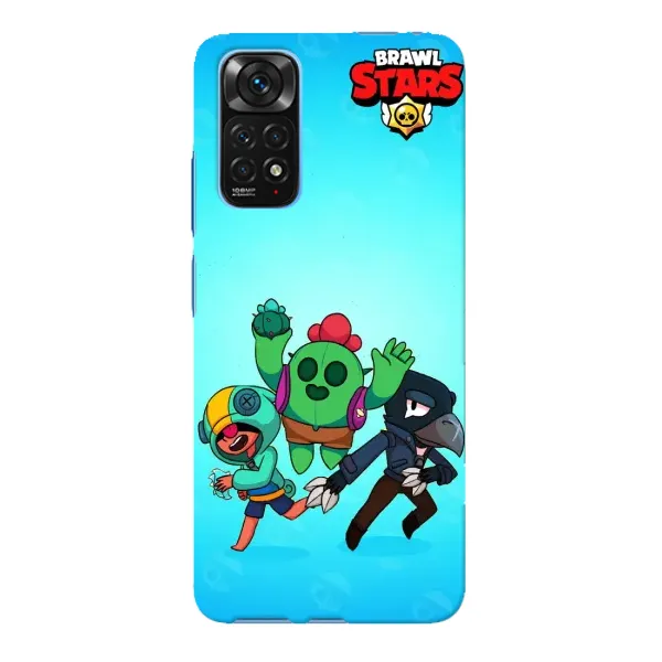 Чехол с принтом «Трио героев» для Xiaomi Redmi Note 11E Pro