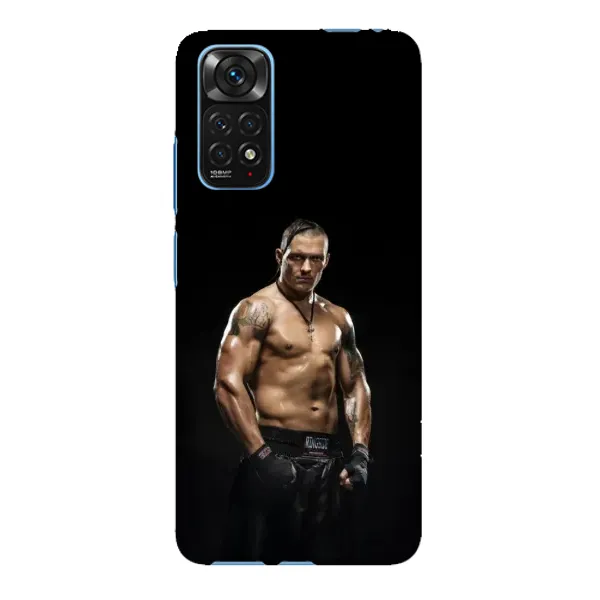 Чохол з принтом «Чемпіон Олександр Усик» для Xiaomi Redmi Note 11E Pro