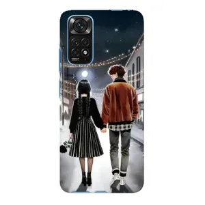 Чохол з дизайном Венздей 2 на Xiaomi Redmi Note 11E Pro (Венздей та Тайлер)
