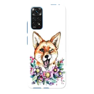Чехол с принтом «Веселая лисичка» для Xiaomi Redmi Note 11E Pro