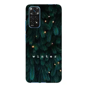 Новорічні, Святкові Чохли для Xiaomi Redmi Note 11E Pro - 2024 год (Winter)