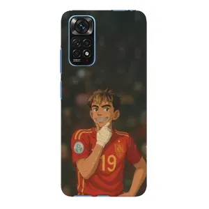 Чохол з футболістом Ламін Ямаль Xiaomi Redmi Note 11E Pro (Ямаль аніме)
