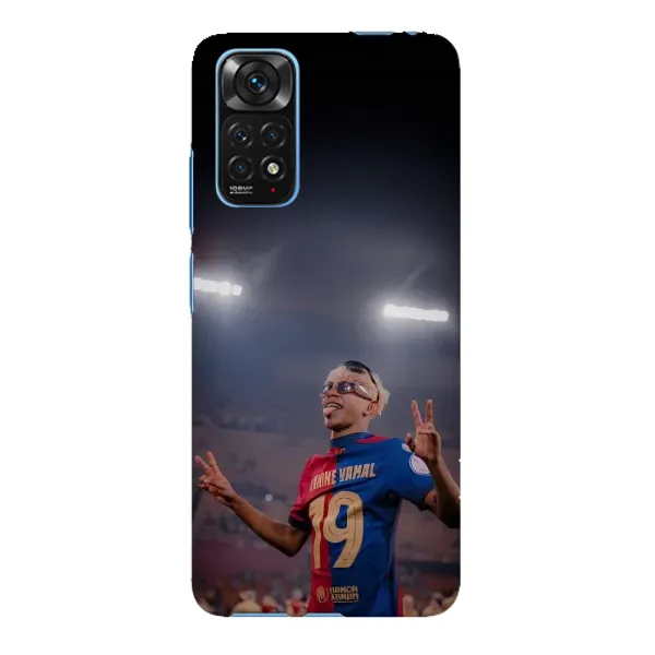 Чохол з принтом «Ямаль на стадіоні» для Xiaomi Redmi Note 11E Pro