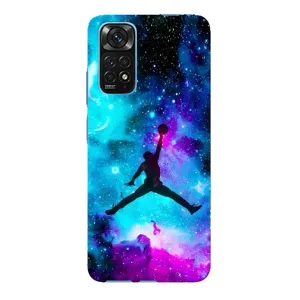 Чехлы для Xiaomi Redmi Note 11E Pro - с картинкой JORDAN (AlphaPrint) (Яркий Джордан)