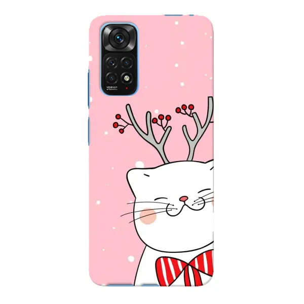 Чохол з принтом «Зимовий кіт» для Xiaomi Redmi Note 11E Pro Чохол з принтом «Зимовий кіт» для Xiaomi Redmi Note 11E Pro