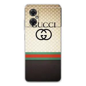 Чехлы ГУЧЧИ для Редми Ноут 11р (AlphaPrint) (GUCCI стиль)