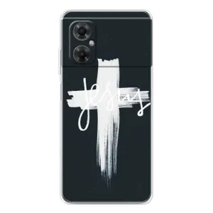 Чехол для Xiaomi Redmi Note 11R (AlphaPrint) - (Христианские) (Иисус)