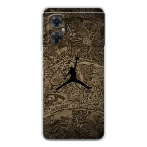 Чехлы для Xiaomi Redmi Note 11R - с картинкой JORDAN (AlphaPrint) (Logo Jordan)