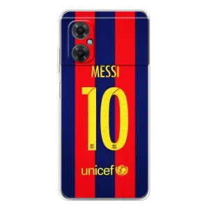 Чохли Мессі для Xiaomi Redmi Note 11R (AlphaPrint) (Messi Barca 10)
