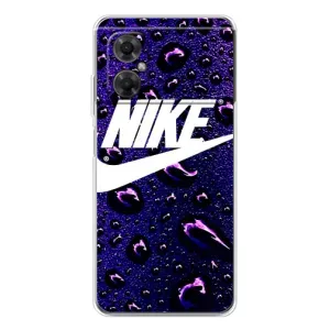 Чехол для Xiaomi Redmi Note 11R - с принтом Найк (AlphaPrint) (Найк принт)