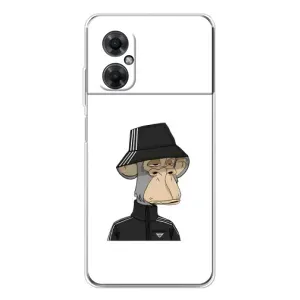 Чехлы с Обезьянами NFT для Xiaomi Redmi Note 11R (AlphaPrint) (обезьяна NFT Adidas)