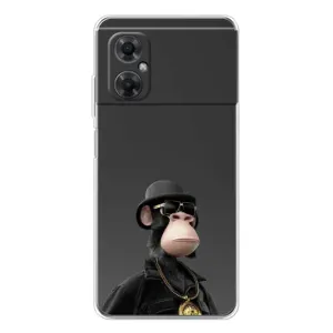 Чехлы с Обезьянами NFT для Xiaomi Redmi Note 11R (AlphaPrint) (Обезьяна NFT)