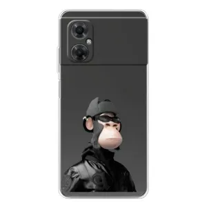 Чехлы с Обезьянами NFT для Xiaomi Redmi Note 11R (AlphaPrint) (стильная обезьяна NFT)