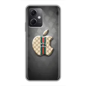 Чехлы ГУЧЧИ для Редми Ноут 12 (5Джи) (AlphaPrint) (Apple gucci)