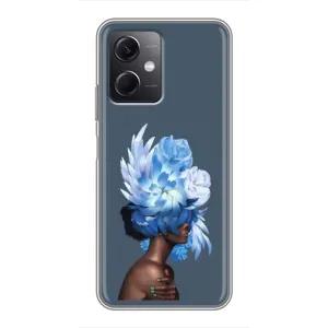 Чехлы (ART) Цветы на Xiaomi Redmi Note 12 (5G) (VPrint) (Цветы на голове)
