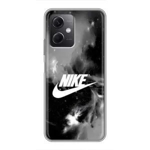Чехол для Xiaomi Redmi Note 12 (5G) - с принтом Найк (AlphaPrint) (Лого Найк)