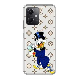 Чехлы для Xiaomi Redmi Note 12 (5G) - Скрудж МакДак Louis Vuitton (PREMIUMPrint) (Макдак на стиле)