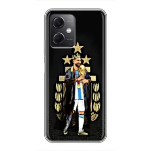 Чохли для Xiaomi Redmi Note 12 (5G) (Leo чемпіон) (AlphaPrint) (Мессі Король)