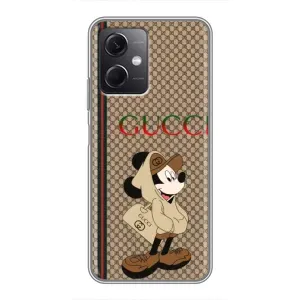 Чехлы ГУЧЧИ для Редми Ноут 12 (5Джи) (AlphaPrint) (Mickey GUCCI)