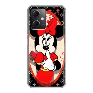 Чехол Disney Mouse Xiaomi Redmi Note 12 (5G) (PREMIUMPrint) (Минни Маус ЛВ)
