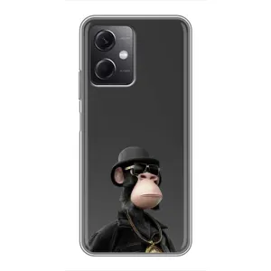 Чехлы с Обезьянами NFT для Xiaomi Redmi Note 12 (5G) (AlphaPrint) (Обезьяна NFT)