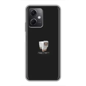 Чохол Майнкрафт на Xiaomi Redmi Note 12 (5G) (AlphaPrint) Minecraft (Овечка Майнкрафт)