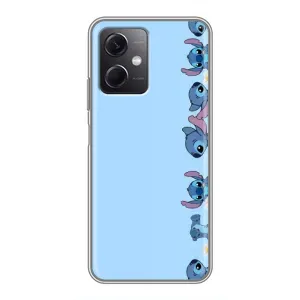 Чехол с принтом Стич на Xiaomi Redmi Note 12 (5G) (Стич фон)