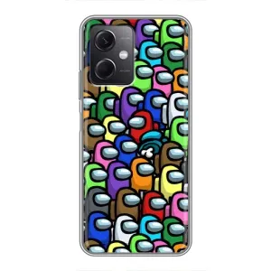 Чохли Амонг Ас для Xiaomi Redmi Note 12 (5G) (AlphaPrint) (Убитий)