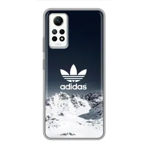 Чехлы Адидас для Xiaomi Redmi Note 12 Pro (4g) (AlphaPrint) (Адидас в горах)